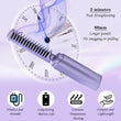 Meneflix Portable Mini Hair Straightener Cordless Rechargeable Mini Adjustable Hair Straightener Hot Comb