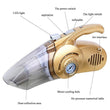 2 in 1 Car Vacuum Cleaner with Tyre Inflator