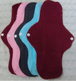Washable Sanitary Pads Napkin Reusable Waterproof Cloth Menstrual Pads for Women (Assorted Colours)